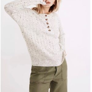 Madewell Donegal Bowden Henley Sweater